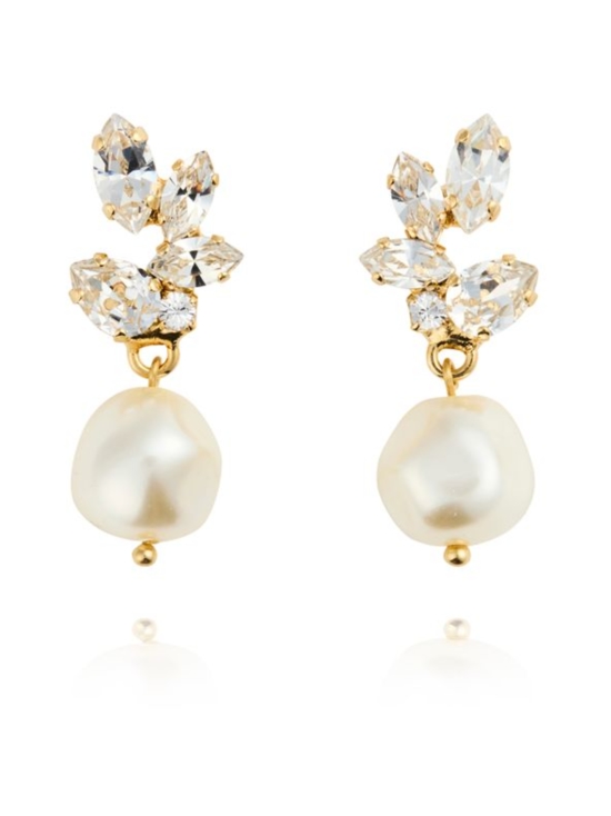 Caroline Svedbom Jewelry - PEARLS OF PROMISE EARRINGS - RHODIUM CRYSTAL | Stockmann - photo 1