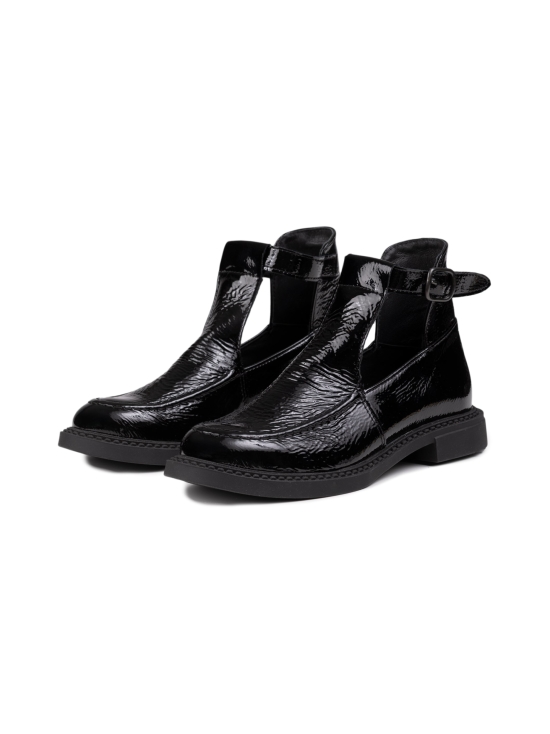 Pomar - KRASSI korkeat Mary Jane -kengät - BLACK PATENT LACK/BL.SOLE | Stockmann - photo 3