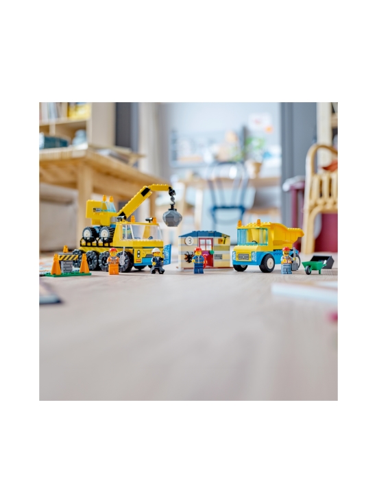 LEGO CITY - LEGO City Rakennustyömaan ajoneuvot, nosturi ja purkupallo 60391 - photo 5 LEGO CITY - LEGO City Rakennustyömaan ajoneuvot, nosturi ja purkupallo 60391 | Stockmann - photo 5