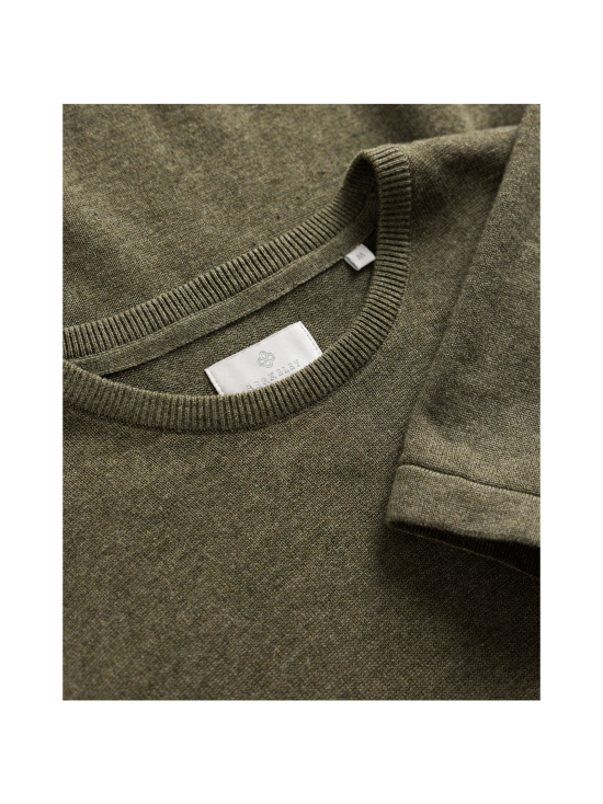 Berkeley - W's Brockton Cotton Crew -puuvillaneule - OLIVE VIHREÄ | Stockmann - photo 2