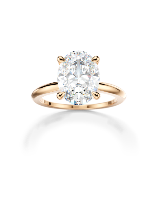 Olli Johan Lindroos - Moon N' Back Sormus 0.50-3.00ct Ovaali Keltakulta | Stockmann - photo 1