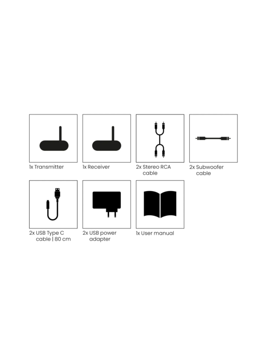 Marmitek - Marmitek Subwoofer Anywhere 640 langaton lähetin ja vastaanotin | Stockmann - photo 5