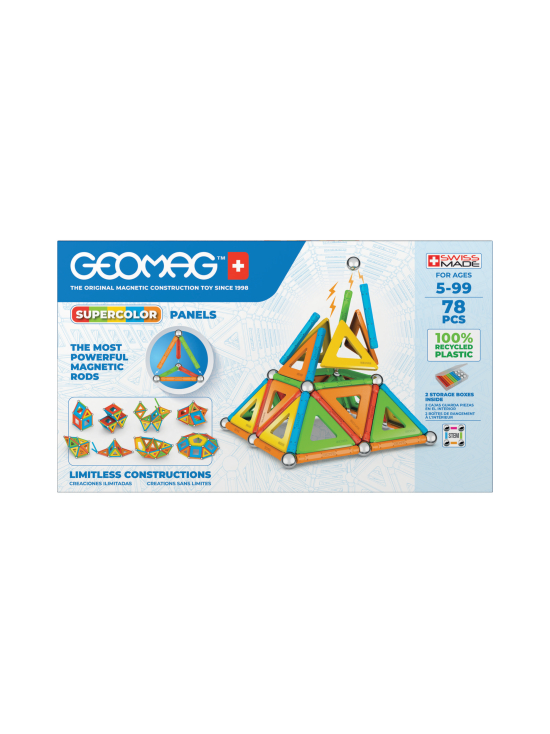 Geomag - Geomag Supercolor Panels Recycled 78 - photo 1 Geomag - Geomag Supercolor Panels Recycled 78 | Stockmann - photo 1