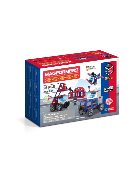 MAGFORMERS - MAGFORMERS Poliisirakennussetti - photo 1 MAGFORMERS - MAGFORMERS Poliisirakennussetti | Stockmann - photo 1