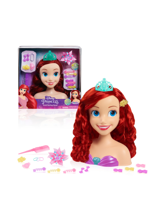 DISNEY PRINCESS - DISNEY PRINCESS Kampauspää Pieni merenneito Ariel - photo 4 DISNEY PRINCESS - DISNEY PRINCESS Kampauspää Pieni merenneito Ariel | Stockmann - photo 4