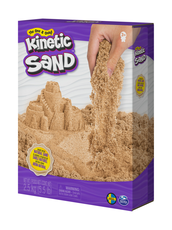 KINETIC SAND - KINETIC SAND Taikahiekka 2,5 kg, ruskea - photo 1 KINETIC SAND - KINETIC SAND Taikahiekka 2,5 kg, ruskea | Stockmann - photo 1
