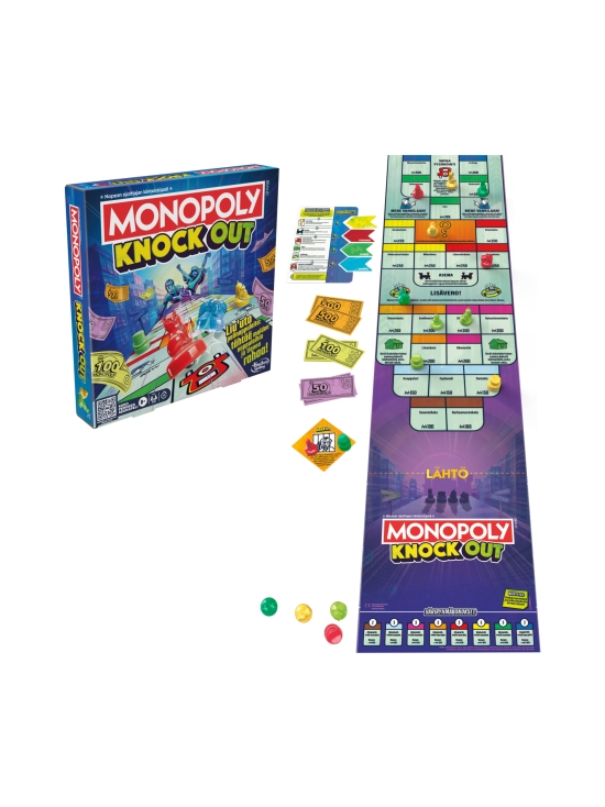 MONOPOLY - MONOPOLY Lautapeli Knockout (suomenkielinen) - photo 3 MONOPOLY - MONOPOLY Lautapeli Knockout (suomenkielinen) | Stockmann - photo 3