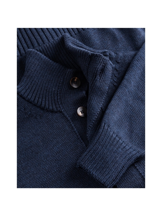 Berkeley - Bardello Merino Cardigan neuletakki - NAVY MELANGE | Stockmann - photo 4