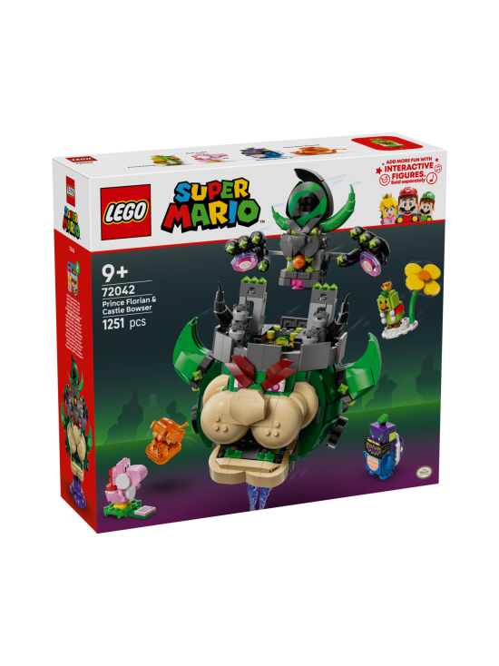 LEGO SUPER MARIO - LEGO Super Mario Prince Florian ja Castle Bowser 72042 - photo 1 LEGO SUPER MARIO - LEGO Super Mario Prince Florian ja Castle Bowser 72042 | Stockmann - photo 1