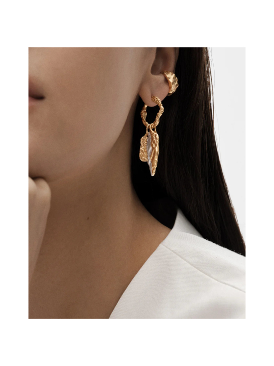 Kalevala - Itu-ear cuff hopea kullattu - 261001404 | Stockmann - photo 4