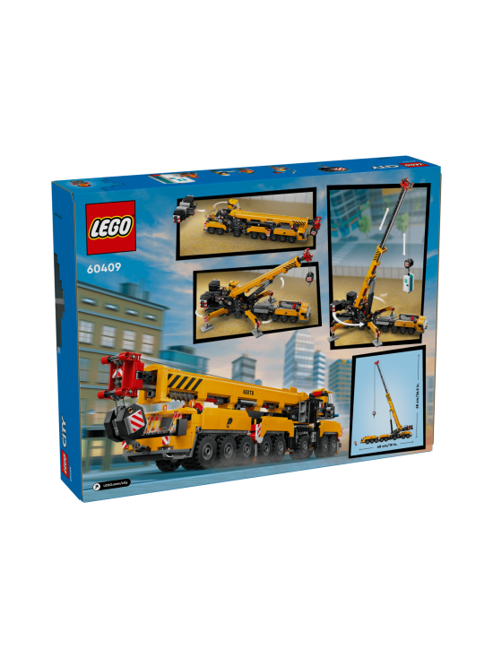 LEGO CITY - LEGO City Keltainen ajettava rakennusnosturi 60409 - photo 2 LEGO CITY - LEGO City Keltainen ajettava rakennusnosturi 60409 | Stockmann - photo 2