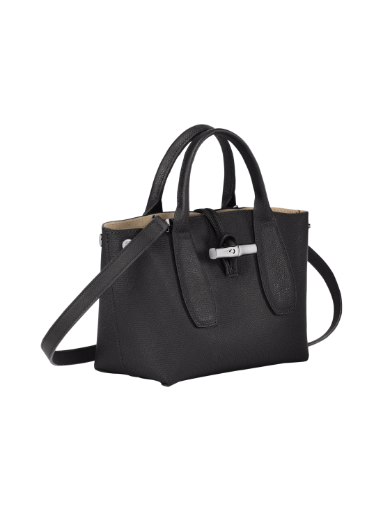 Longchamp - Roseau - Top handle bag S - Nahkalaukku - BLACK - photo 4 Longchamp - Roseau - Top handle bag S - Nahkalaukku - BLACK | Stockmann - photo 4