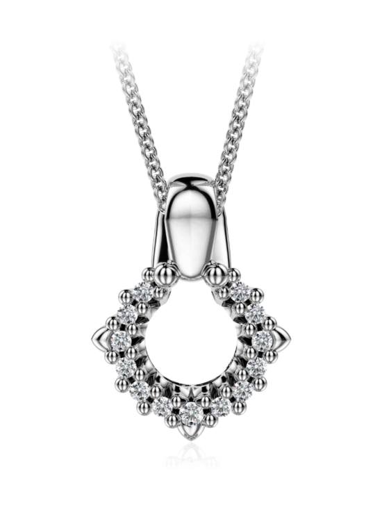 Olli Johan Lindroos - Kide Riipus Hiutale 0.07-0.40ct Platina | Stockmann - photo 2