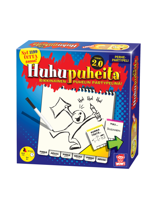 TACTIC - TACTIC WOW! Huhupuheita 2.0 lautapeli - photo 1 TACTIC - TACTIC WOW! Huhupuheita 2.0 lautapeli | Stockmann - photo 1