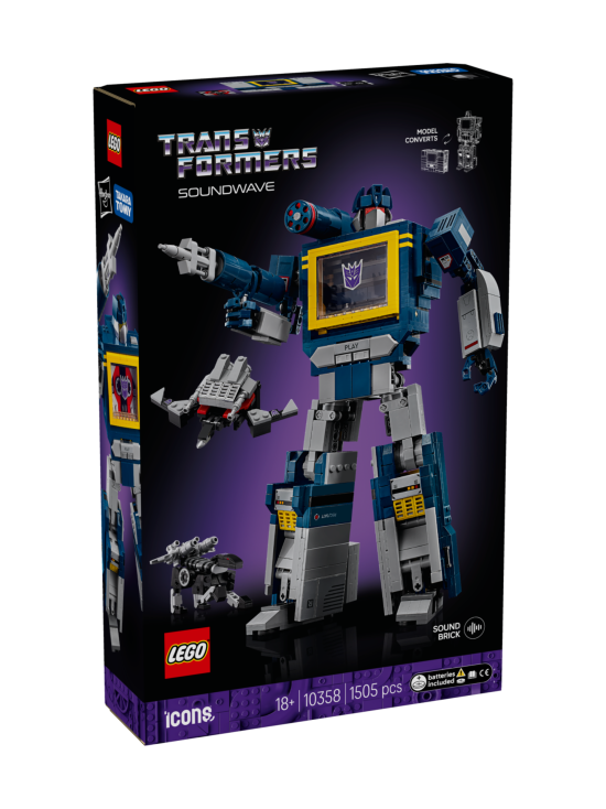 LEGO ICONS - LEGO Icons Transformers: Soundwave 10358 - photo 1 LEGO ICONS - LEGO Icons Transformers: Soundwave 10358 | Stockmann - photo 1