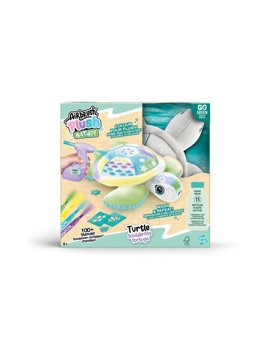 AIRBRUSH - AIRBRUSH PLUSH Pehmeä kilpikonna ja kynäruisku, 25 cm - photo 1 AIRBRUSH - AIRBRUSH PLUSH Pehmeä kilpikonna ja kynäruisku, 25 cm | Stockmann - photo 1
