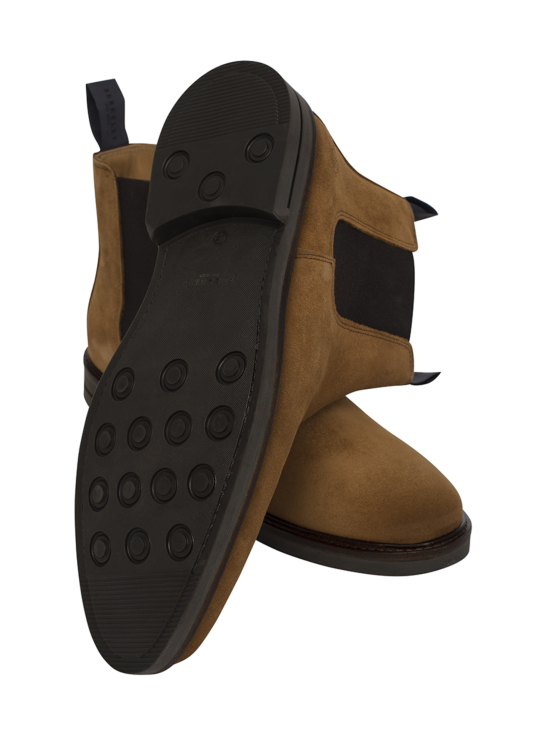Berkeley - Chelsea Suede Boot -nahkanilkkuri - KONJAKINRUSKEA | Stockmann - photo 3