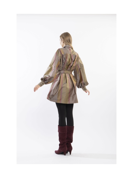 Miia Halmesmaa - SILKKIPAITA, RUUTU - RUSKEA | Stockmann - photo 9