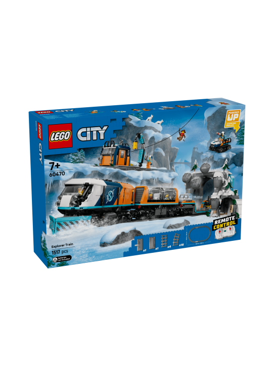 LEGO CITY - LEGO City Arktisten tutkimusretkeilijöiden pikajuna 60470 - photo 1 LEGO CITY - LEGO City Arktisten tutkimusretkeilijöiden pikajuna 60470 | Stockmann - photo 1
