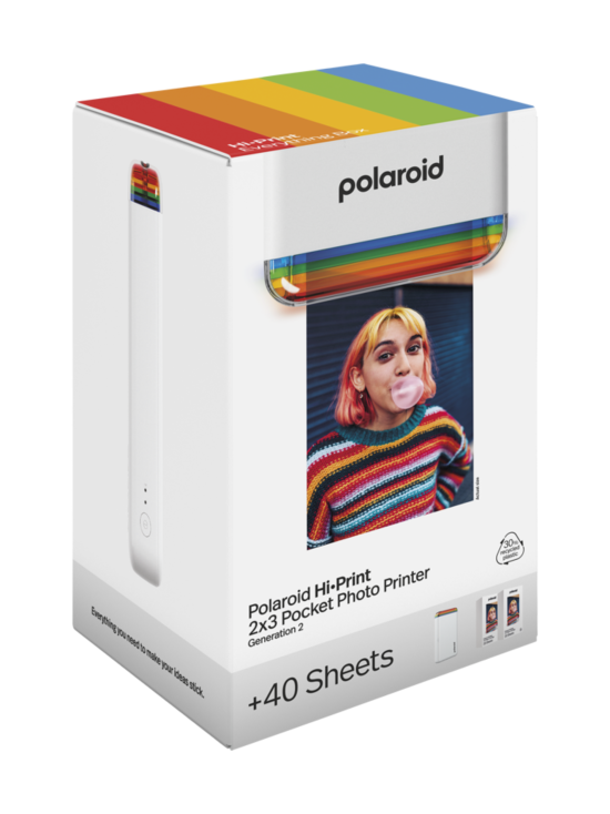 Polaroid - Polaroid Hi-Print Gen 2 E-Box -tulostin + tulostuspaperi - Valkoinen | Stockmann - photo 2