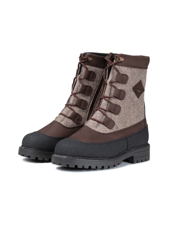 Pomar - KIIRUNA Miesten GORE-TEX huopasaappaat - BARK WAXY/PU/SAND FELT | Stockmann - photo 3