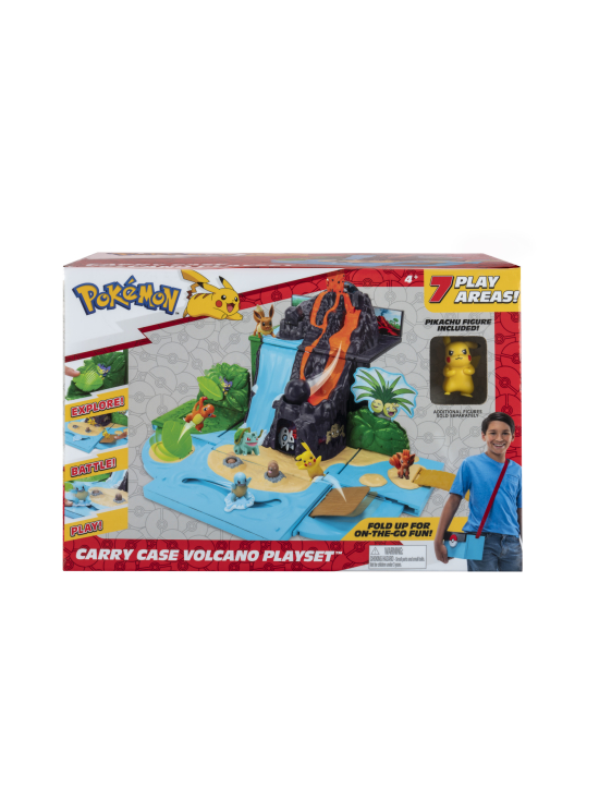 Pokemon - POKEMON Kantolaukku leikkisetti Tulivuori ja Pikachu-hahmo - photo 1 Pokemon - POKEMON Kantolaukku leikkisetti Tulivuori ja Pikachu-hahmo | Stockmann - photo 1
