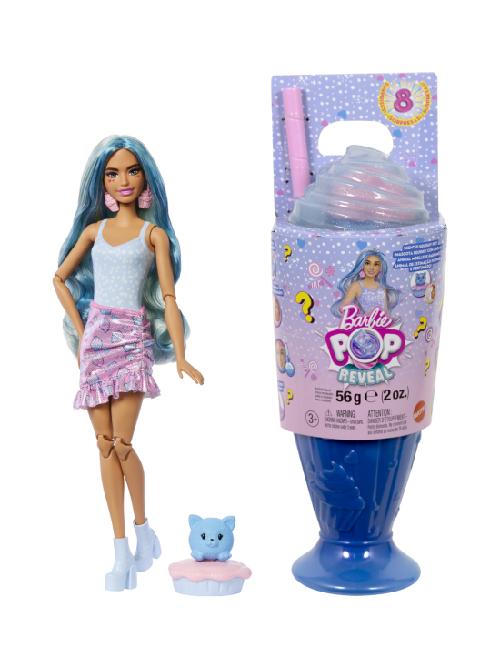 BARBIE - BARBIE️ Pop! Reveal Sweet Treats -sarja - Siniset hiukset - photo 2 BARBIE - BARBIE️ Pop! Reveal Sweet Treats -sarja - Siniset hiukset | Stockmann - photo 2