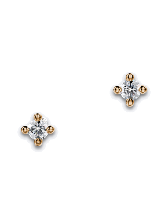 Olli Johan Lindroos - Kide Korvakorut Nappi 2x0.06-1.00ct Briljantti Keltakulta | Stockmann - photo 5