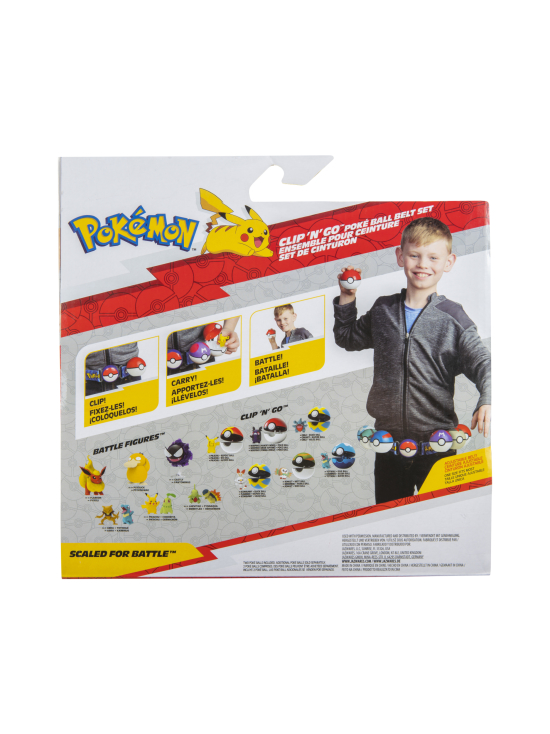 Pokemon - POKEMON Clip N´ Go -pallovyösetti - photo 3 Pokemon - POKEMON Clip N´ Go -pallovyösetti | Stockmann - photo 3