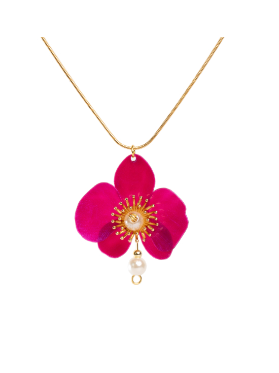 Upcycle with Jing - Butterfly Orchid Helmikaulakoru - Barbie Pink - BARBIE PINK - photo 1 Upcycle with Jing - Butterfly Orchid Helmikaulakoru - Barbie Pink - BARBIE PINK | Stockmann - photo 1