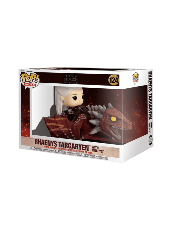 GAME OF THRONES - FUNKO POP! Rides Deluxe: House of The Dragon - Rhaenys Targaryen with Meleys | Stockmann - photo 1