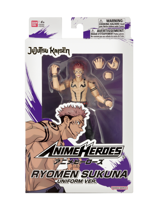 JUJUTSU KAISEN - ANIME HEROES Jujutsu Kaisen Hahmo Ryomen Sukuna, 16 cm | Stockmann - photo 1