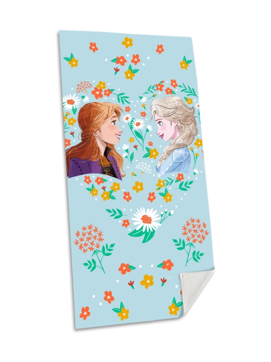 DISNEY FROZEN - FROZEN Rantapyyhe, puuvillaa, 70 x 140 cm | Stockmann - photo 1