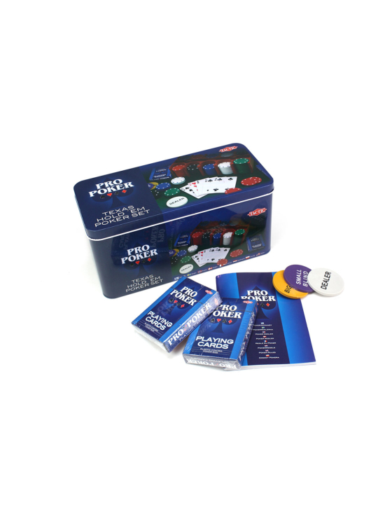 TACTIC - TACTIC Pro Poker Texas Hold ´em Pokerisetti metallirasiassa | Stockmann - photo 2