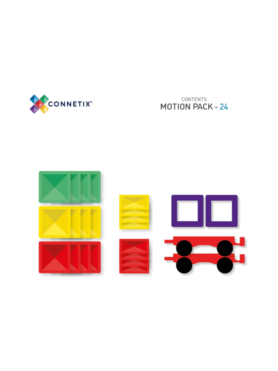 CONNETIX - CONNETIX Magneettinen rakennussarja Rainbow liike, 24 osaa | Stockmann - photo 2