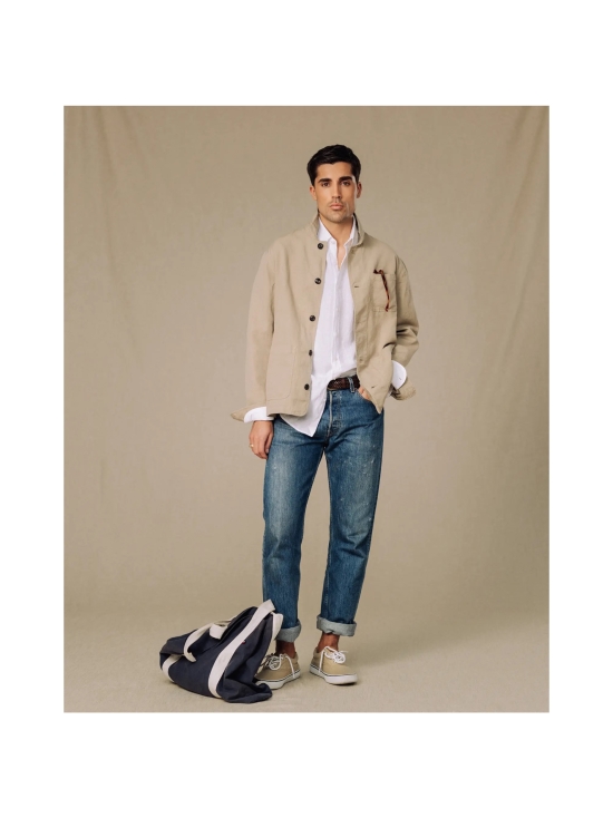 Berkeley - Walt Linen Overshirt -paitatakki - BEIGE | Stockmann - photo 2