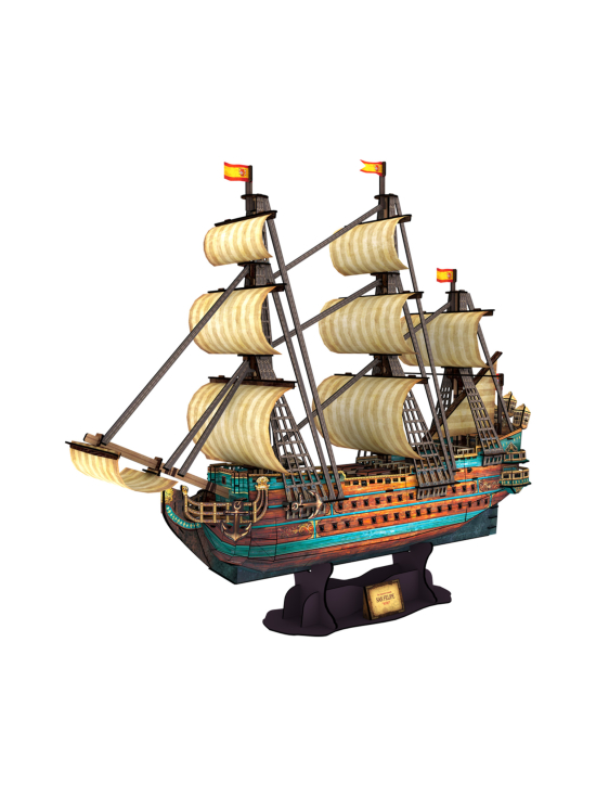 CUBIC FUN - CUBICFUN 3D palapeli Espanjan sotalaiva The San Felipe | Stockmann - photo 4