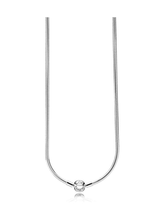 Pandora - Silver necklace with round clasp Moments Silver Necklace 590742HV | Stockmann - photo 4