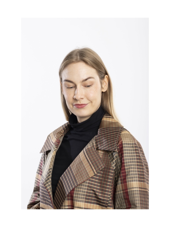 Miia Halmesmaa - SILKKI BLEISERI, RUUTU - BEIGE | Stockmann - photo 8