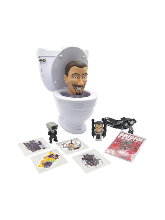 SKIBIDI TOILET - SKIBIDI TOILET Salaperäinen yllätysvessanpönttö - photo 5 SKIBIDI TOILET - SKIBIDI TOILET Salaperäinen yllätysvessanpönttö | Stockmann - photo 5