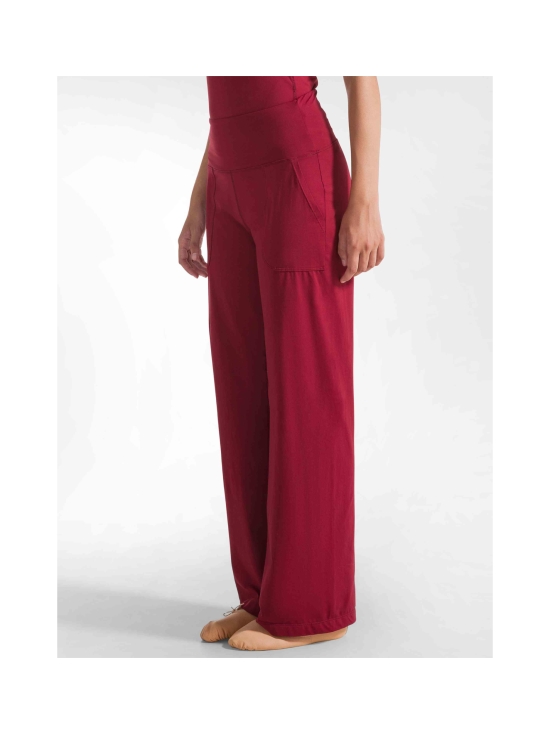 Deha - Leveälahkeiset housut - BURGUNDI | Stockmann - photo 3