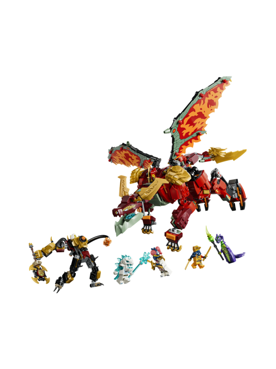 LEGO NINJAGO - LEGO Ninjago Wyldfyren muuntautumiskykyinen lohikäärmerobotti 71868 | Stockmann - photo 3