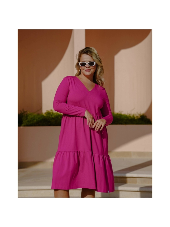 Nakoa - Amélie Dress kerrosmekko, Festival Fuchsia - FESTIVAL FUCHSIA (PINKKI) | Stockmann - photo 4