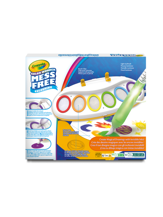 CRAYOLA - CRAYOLA Color Wonder Magic Light-up Brush -taikamaalisetti | Stockmann - photo 2