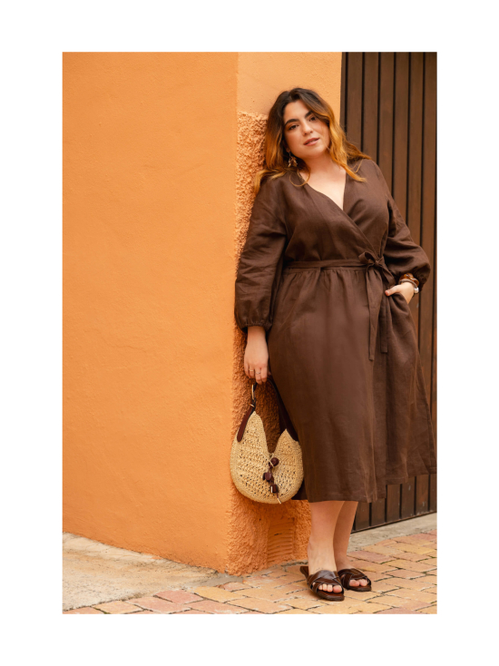Nakoa - Piper Dress, Cocoa - COCOA (TUMMANRUSKEA) | Stockmann - photo 6