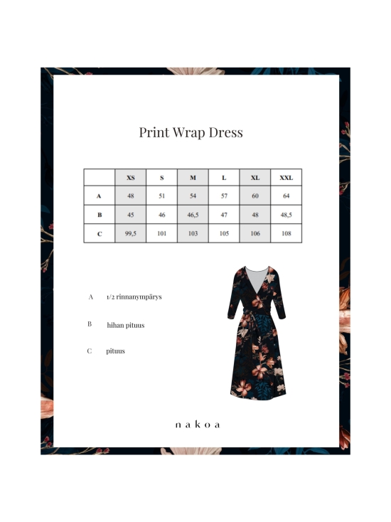 Nakoa - Print Wrap Dress, Versailles - VERSAILLES - photo 7 Nakoa - Print Wrap Dress, Versailles - VERSAILLES | Stockmann - photo 7