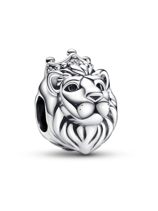 Pandora - Kuninkaallinen leijona -hela Lion head sterling silver charm with clear cubic zirconia Regal Lion Charm 792199C01 | Stockmann - photo 2