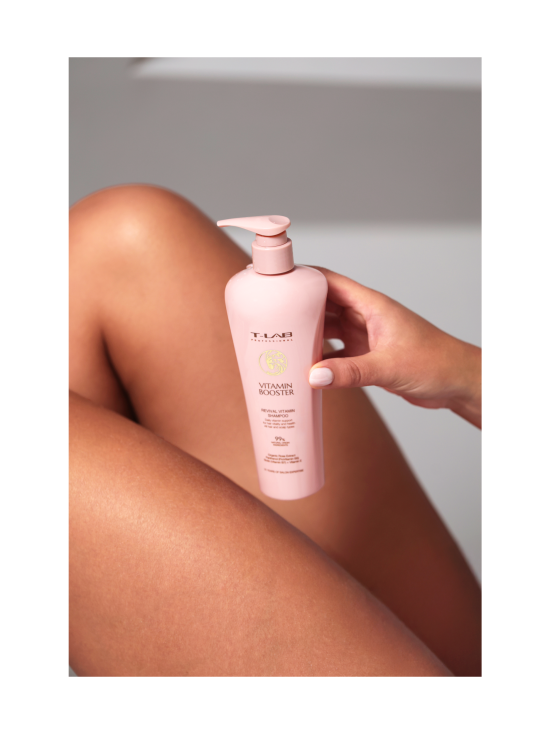 T-LAB Professional - Vitamin Booster Revival Vitamin Shampoo -elvyttävä shampoo kaikille hiustyypeille 300ml | Stockmann - photo 3