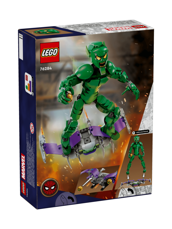 LEGO SUPER HEROES - LEGO Super Heroes Rakennettava Vihreä Menninkäinen ‑hahmo 76284 - photo 2 LEGO SUPER HEROES - LEGO Super Heroes Rakennettava Vihreä Menninkäinen ‑hahmo 76284 | Stockmann - photo 2