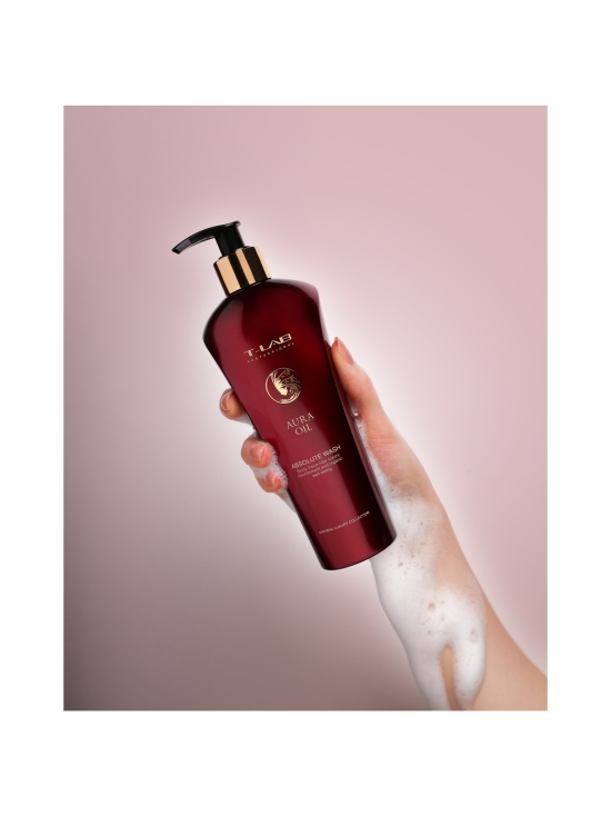 T-LAB Professional - Aura Oil Absolute Wash -vartalonpesugeeli 300ml - photo 2 T-LAB Professional - Aura Oil Absolute Wash -vartalonpesugeeli 300ml | Stockmann - photo 2
